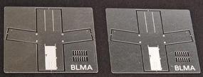 BLMS Modern Large Electrical Box pkg(2) Z Scale Model Railroad Building Accessory #8105