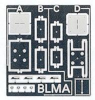 BLMS Antenna Stands 4 styles N Scale Model Railroad Scratch Supply #92 BLMS Antenna Stands 4 styles N Scale Model Railroad Scratch Supply #92