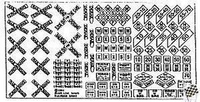 Blair-Line Highway Signs - Railroad Signs 1900-Present