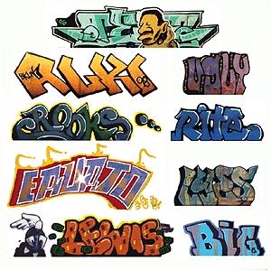 O SCALE GRAFFITI DECALS SET 02 FROM REAL GRAFFITI PHOTOS UNIQUE 