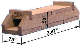 Blair-Line Concrete Culvert 2.87'' HO Scale Model Railroad Miscellaneous Scenery #2808