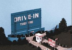Blair-Line Drive-In Theatre N Scale Model Railroad Building #68