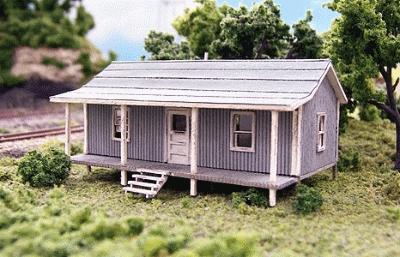 Blair-Line Company House (2-1/4 x 1-1/2 5.6 x 3.75cm) N Scale Model Railroad Building #76