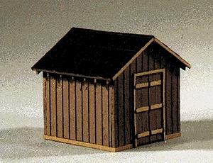 Blair-Line Coal Storage House Kit (3/4 x 3/4 1.8 x 1.8cm) N Scale Model Railroad Building #83