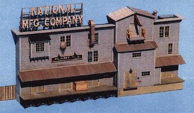Blair-Line Warehouse Backdrop Building Kit N Scale Model Railroad Building #92