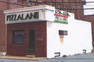 Blair-Line Pizzaland Laer-Cut Kit N Scale Model Railroad Building #96