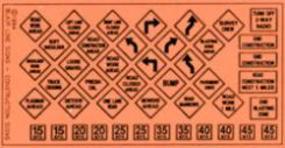 Blair-Line-Signs Construction Signs N Scale Model Railroad Billboard Sign #004 Blair-Line-Signs Construction Signs N Scale Model Railroad Billboard Sign #004
