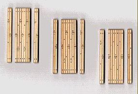 Blair-Line-Signs 1-Lane Wood Grade Crossing (3) HO Scale Model Railroad Trackside Accessory #133 Blair-Line-Signs 1-Lane Wood Grade Crossing (3) HO Scale Model Railroad Trackside Accessory #133