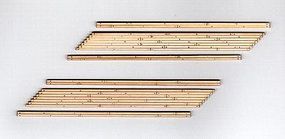 Blair-Line-Signs 2-Lane Right Angled Wood Grade Crossing HO Scale Model Railroad Trackside Accessory #134 Blair-Line-Signs 2-Lane Right Angled Wood Grade Crossing HO Scale Model Railroad Trackside Accessory #134