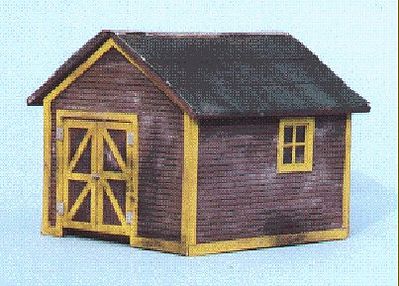 Blair-Line-Signs Section Car Toolhouse Kit HO Scale Model Railroad Building #175