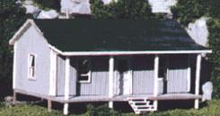 Blair-Line-Signs Company House Kit HO Scale Model Railroad Building #176