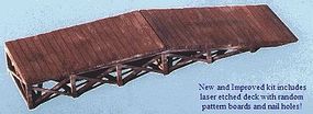 Blair-Line-Signs Loading Ramp Kit N Scale Model Railroad Building Accessory #74
