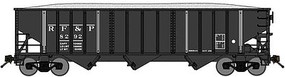 Bluford 70-Ton 3-Bay 14-Panel Hopper w/Load 2-Pack Ready to Run Richmond, Fredericksburg & Potomac (black, white) N-Scale Bluford 70-Ton 3-Bay 14-Panel Hopper w/Load 2-Pack Ready to Run Richmond, Fredericksburg & Potomac (black, white) N-Scale