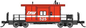 Bluford Short Body Bay Window Caboose Ready to Run Toledo, Peoria & Western 525 (red, white) N-Scale Bluford Short Body Bay Window Caboose Ready to Run Toledo, Peoria & Western 525 (red, white) N-Scale