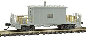 Bluford Steel Transfer Caboose Ready to Run Undecorated N Scale Model Train Freight Car #24000 Bluford Steel Transfer Caboose Ready to Run Undecorated N Scale Model Train Freight Car #24000
