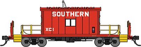 Bluford Short-Roof Transfer Caboose Ready to Run Southern Railway #XC 4 (red, yellow, white, Large Lettering) N-Scale Bluford Short-Roof Transfer Caboose Ready to Run Southern Railway #XC 4 (red, yellow, white, Large Lettering) N-Scale