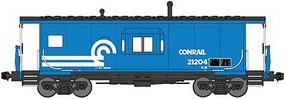 Bluford International Car Half-Bay Window Caboose Ready to Run Conrail 21204 (blue, white) N-Scale Bluford International Car Half-Bay Window Caboose Ready to Run Conrail 21204 (blue, white) N-Scale