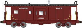 Bluford International Car Bay Window Caboose Phase 2 CP 437265 N Scale Model Train Freight Car #42090