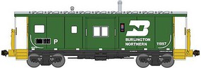 Bluford International Car Bay Window Caboose Phase 4 Ready to Run Burlington Northern 11997 (Cascade Green, white, yellow) N-Scale Bluford International Car Bay Window Caboose Phase 4 Ready to Run Burlington Northern 11997 (Cascade Green, white, yellow) N-Scale
