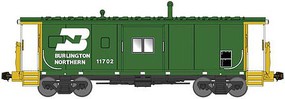 Bluford International Car Bay Window Caboose Phase 4 BN #11702 N Scale Model Train Freight Car #44250
