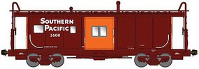 Bluford International Car Bay Window Caboose Phase 4 SP #1490 N Scale Model Train Freight Car #44281