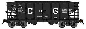 Bluford USRA 30'6'' 2-Bay Hopper 2-Pack Central of Georgia N Scale Model Train Freight Car #60152 Bluford USRA 30'6'' 2-Bay Hopper 2-Pack Central of Georgia N Scale Model Train Freight Car #60152