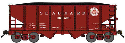 Bluford USRA 306 2-Bay Hopper Seaboard Air Line N Scale Model Train Freight Car #60243