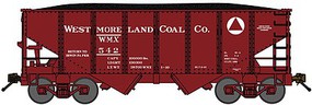 Bluford 2-Bay Hopper WMX 2/ N-Scale Bluford 2-Bay Hopper WMX 2/ N-Scale