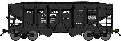 Bluford USRA 2-Bay Hopper Central Vermont N Scale Model Train Freight Car #62061