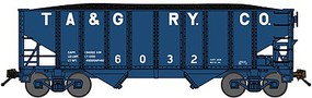 Bluford 8-Panel 2-Bay Open Hopper w/Load 2-Pack Ready to Run Tennessee, Alabama & Georgia (blue, white) N-Scale Bluford 8-Panel 2-Bay Open Hopper w/Load 2-Pack Ready to Run Tennessee, Alabama & Georgia (blue, white) N-Scale