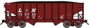 Bluford 8-Panel 2-Bay Open Hopper Louisville & Nashville 133726 N Scale Model Train Freight Car #65260