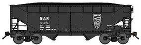 Bluford 2-Bay Offset-Side Hopper w/Load 2-Pack Ready to Run Bangor & Aroostook (black, Shield Logo) N-Scale Bluford 2-Bay Offset-Side Hopper w/Load 2-Pack Ready to Run Bangor & Aroostook (black, Shield Logo) N-Scale