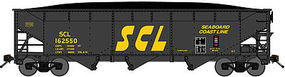 Bluford 3-Bay Offset Hopp SCL (3) N Scale Model Train Freight Car #73883 Bluford 3-Bay Offset Hopp SCL (3) N Scale Model Train Freight Car #73883