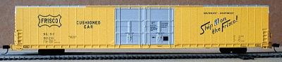 Bluford 86 Auto Parts Double-Door Boxcar St. Louis-San Fran N Scale Model Train Freight Car #86181