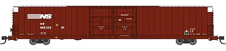 Bluford 86 Double Door Auto Parts Boxcars NS #868224 N Scale Model Train Freight Car #86670