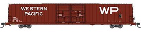 Bluford 86 Double Door Auto Parts Boxcars WP (V3) #86077 N Scale Model Train Freight Car #86681