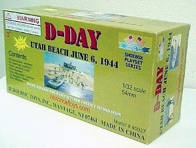 BMCTOY D-DAY Utah Beach Plastic Model Military Diorama #40027