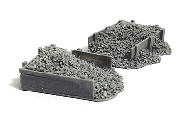 Bar-Mills Coal Bin resin (2) N Scale Model Railroad Building Accessory #1006