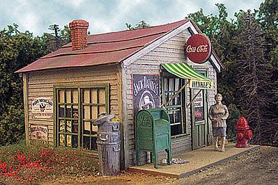 Bar-Mills Hinkles Package Store - Kit O Scale Model Railroad Building #194