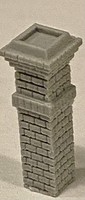 Bar-Mills Chimney 3pk HO Scale Model Railroad Building Accessory #2033
