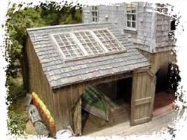 Bar-Mills Laser-Cut Shingles Shake Style, Bark Brown HO Scale Model Railroad Building Accessory #221 Bar-Mills Laser-Cut Shingles Shake Style, Bark Brown HO Scale Model Railroad Building Accessory #221