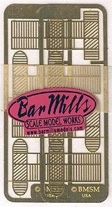 Bar-Mills Lobster Traps pkg(8) (Etched Brass Kit) - For HO & S Scales Model Railroad Scratch Supply #47