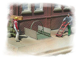 Bar-Mills Street Elevator Sets (Photo-Etched Metal Kit) O Scale Model Railroad Building Accessory #499 Bar-Mills Street Elevator Sets (Photo-Etched Metal Kit) O Scale Model Railroad Building Accessory #499