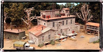 Bar-Mills Pinkhams Pallet & Keg Co. - Kit N Scale Model Railroad Building #811