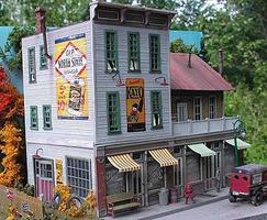 The Gravely Building - Kit - 6-34/ x 4-3/4 HO Scale Model Railroad Building #882
