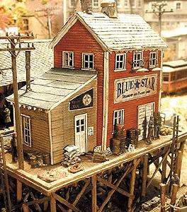 Bar-Mills Waterfront Willys/Trackside Jacks - Kit HO Scale Model Railroad Building #922
