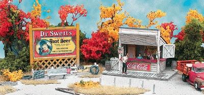 Bar-Mills Swansons Lunch Counter O Scale Model Railroad Building #954