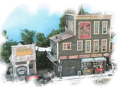 Bar Mills HO Scale Model Railroad Building/Structure Kit - The