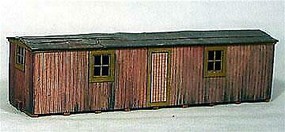 Banta Storage Shed HO Scale Model Railroad Building Kit #2106