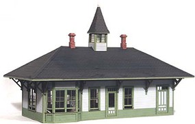 Banta Strong Depot O Scale Model Railroad Building Kit #6105